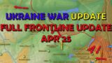 Ukraine War Update (20230425): Full Frontline Update