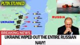 Unprecedented crisis with Putin. Ukraine wiped out the entire Russian navy!