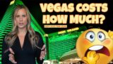 Vegas is EXPENSIVE these days!  How much does it cost for a weekend? September 2022 Trip VLOG