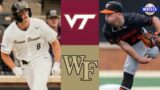 Virginia Tech vs #1 Wake Forest Highlights (Great Game!) | Game 2 | 2023 College Baseball Highlights