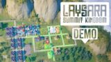Watch me build my mountain settlement from scratch! | Laysara: Summit Kingdom Complete Demo Gameplay