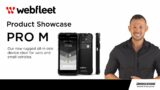 Webfleet product showcase – PRO M handheld driver terminal
