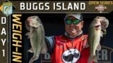 Weigh-in: Day 1 at Buggs Island (2023 Bassmaster OPENS)