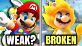 Which One is the STRONGEST? Ranking Every Mario from the Super Mario Series!