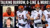 Willie Anderson on Bengals' Offensive Line, Joe Burrow, Ring of Honor and MORE