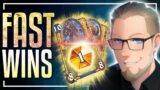 Winning FAST in LEGEND with Menagerie Totem Shaman! | Hearthstone Standard | Festival of Legends