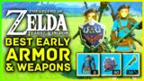 Zelda Tears of The Kingdom Best Early Armor – How To Get Champions Leathers & Hylian Shield Location