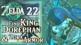 Zelda Tears of the Kingdom – Find King Dorephan & Restoring the Zora Armor – Walkthrough Part 22