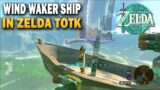 Zelda Wind Waker Ship in Tears of the Kingdom