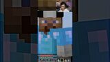 minecraft funny shorts moment for anshu bisht and jack on one block #minecraft #anshubisht #shorts