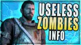10 Minutes of EVEN MORE Useless COD Zombies Information