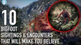 10 SHOCKING Bigfoot Sightings & Encounters That Will Make You Stay Indoors…