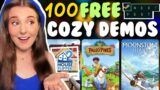 100 NEW COZY GAMES FREE THIS WEEK ONLY! | #steamnextfest 2023