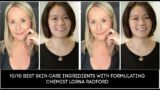 10/10 BEST BEAUTY INGREDIENTS LIVE WITH LORNA RADFORD