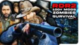 I Added +100 Mods to Red Dead Redemption 2 & Tried Surviving a Zombie Apocalypse || Part 6