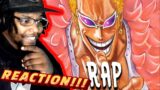 DOFLAMINGO RAP | "FALL" | RUSTAGE ft. Oricadia [ONE PIECE] DB Reaction