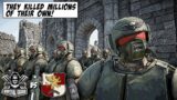 2 Million EMPIRE KNIGHTS charge IMPERIAL GUARD Defences! | Warhammer 40k  | MODDED UEBS2