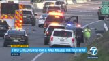 2 children die after running onto freeway in Vista