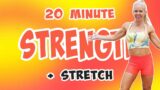 20 MINUTE HAMSTRINGS STRENGTH AND STRETCH | Do This To Prevent Injuries!