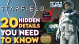 20 SECRET Details In Starfield You MUST Know! – Starfield Direct Breakdown