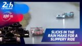 24 Heures du Mans 2023 – Slicks in the rain make for a slippery ride!