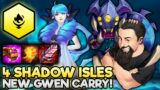 4 Shadow Isles – New Set 9 AP Bruiser Gwen Carry!! | TFT Runeterra Reforged | Teamfight Tactics