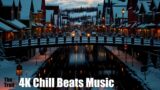 4K Chill Beats Music – Midnight Sunlight | A.I. Audio Reactive Realistic | Walk Alaskan City