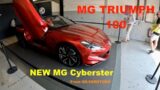 A more than SWEATY SAUNTER around MG/Triumph 100 FEATURING the new MG CYBERSTER!