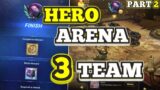 AGAINST ALL ODDS! UNSTOPPABLE Hero Arena Masters 3 TEAM CLEAR Part 2! 7DS Grand Cross
