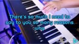 Against All Odds – Phil Collins – KARAOKE ( PIANO VERSION )