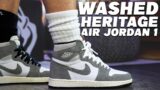 Air Jordan 1 " Washed Heritage " Review and On Foot