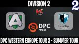 Alliance vs Level UP Game 2 | Bo3 | DPC WEU 2023 Summer Tour 3 Division 2 | Spotnet Dota 2