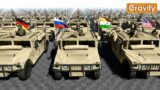 Armored Fighting Vehicle Strength by Country 2023