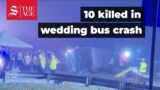 At least 10 wedding guests killed in Hunter Valley bus crash