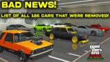 BAD NEWS after SUMMER DLC in GTA 5 Online – ALL 186 REMOVED Cars (Full List) San Andreas Mercenaries