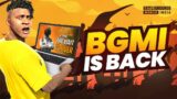 BGMI IS BACK | Tamil Gameplay |