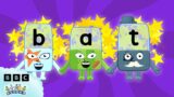 CVC Words with the letter A and T | Learn to Read | @officialalphablocks