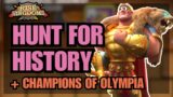 Can We get LUCKY? Hunt For History+ Champions of Olympia! Rise Of Kingdoms Live