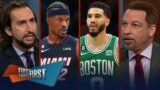 Celtics ‘let the whole city down’ as Heat win Gm 7, advance to NBA Finals | NBA | FIRST THINGS FIRST
