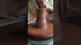 Clay Vase Terracotta – Part 1 #shorts #pottery #handmade #clay #ceramics #youtubeshorts