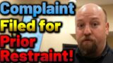 Complaint Filed by This First Amendment Auditor for Prior Restraint and More…