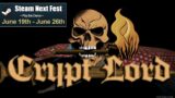 Crypt Lord Steam Next Fest Announcement Trailer