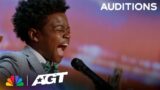 D'Corey Johnson: 11-Year-Old Covers "Open Arms" By Journey | Auditions | AGT 2023