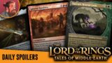 Daily Lord of the Rings MTG Spoilers: Red Meathook Massacre, Smeagol, Anduril, Sharkey and More!