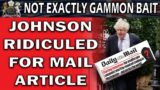 Daily Mail Johnson Article Ridiculed