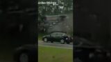 Death-defying car crash captured on bodycam | 7NEWS