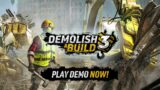 Demolish & Build 3 Demo | Release Trailer | Steam Next Fest June 2023