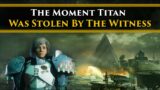 Destiny 2 Lore – Sloane saw the moment when The Witness stole Titan! This is what happened.