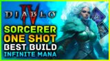 Diablo 4 – NEW Best Sorcerer Build Endgame – INFINITE Mana, Legendaries, Skills & Paragon So Far