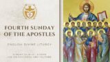 Divine Liturgy (English) | 25.06.2023 Fourth Sunday of The Apostles